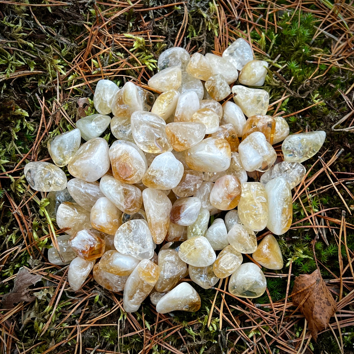 Trumlad Citrin – Naturlig Lyckobringare