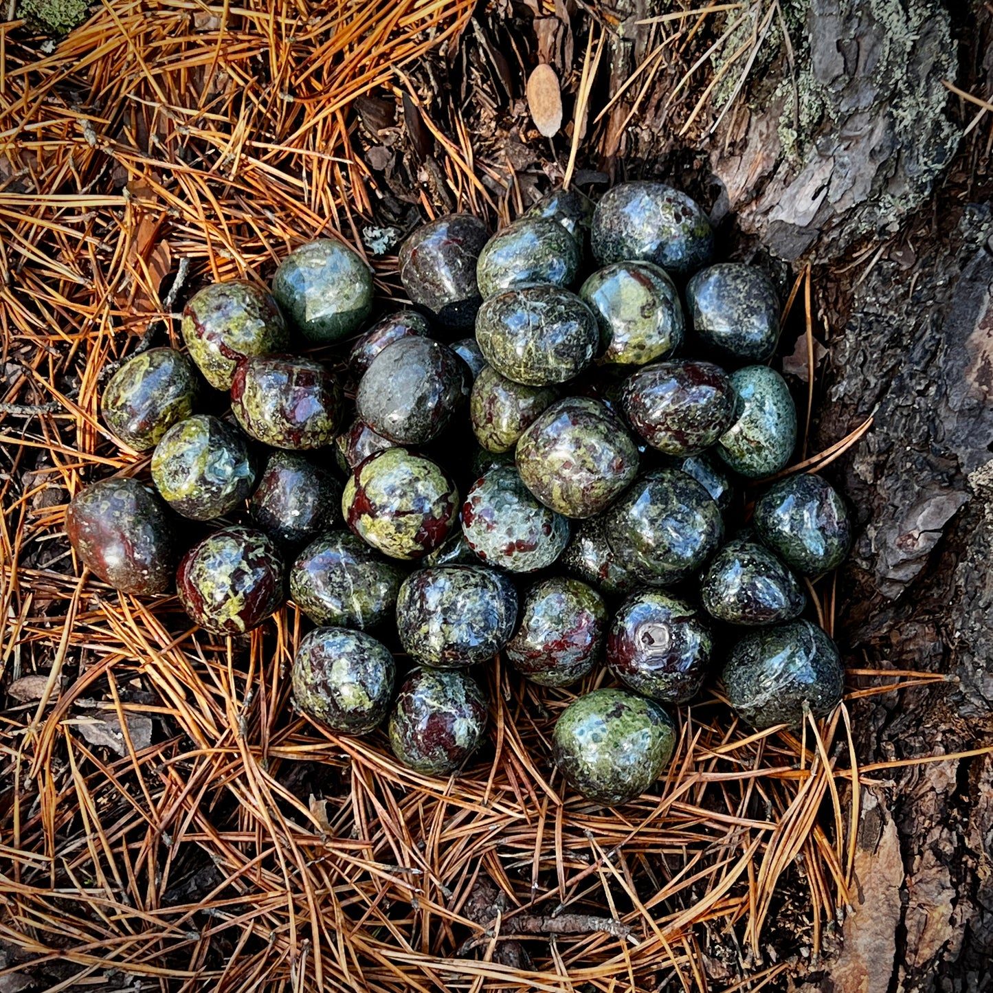 Dragon stone, tumbled