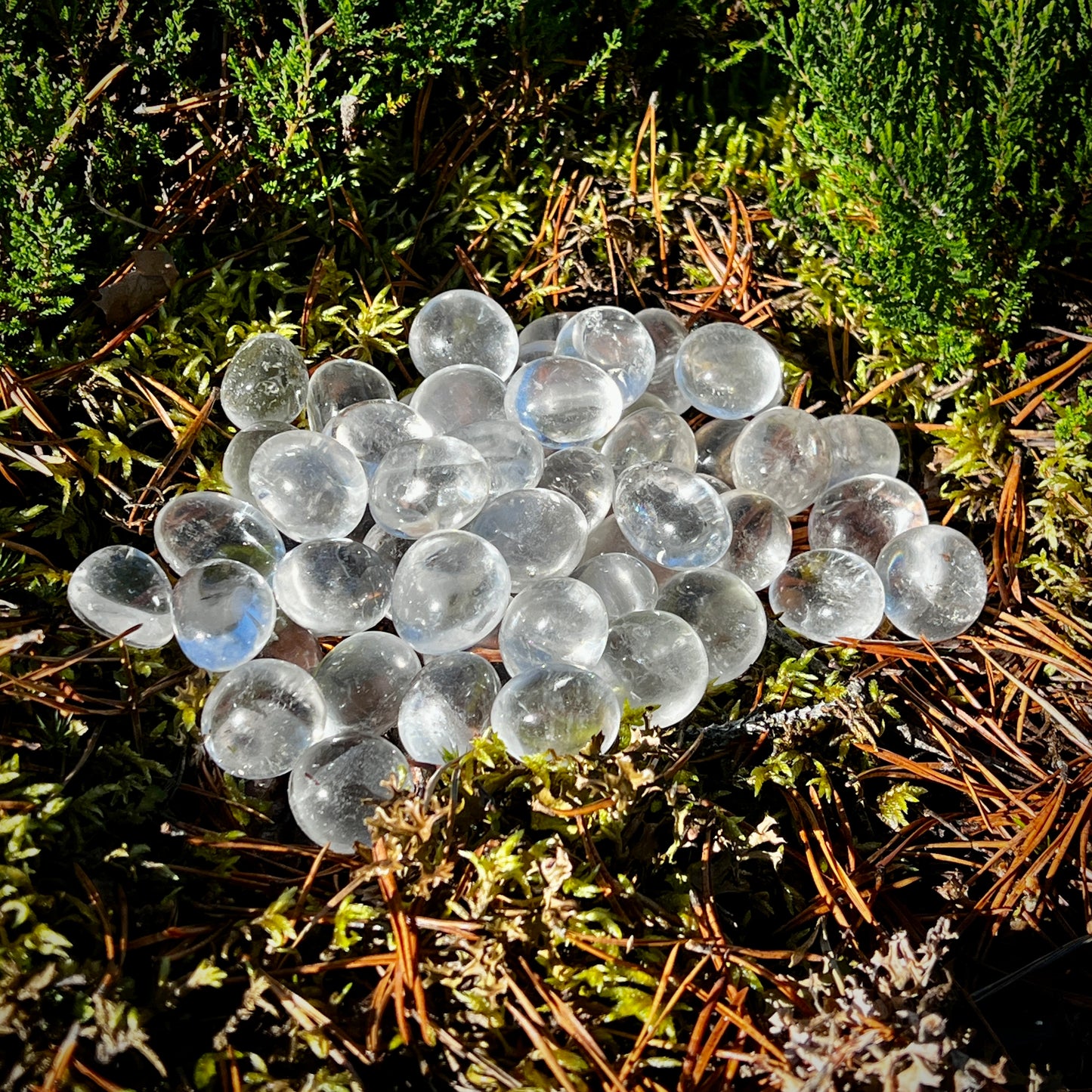 Clear Quartz, tumbled, high quality